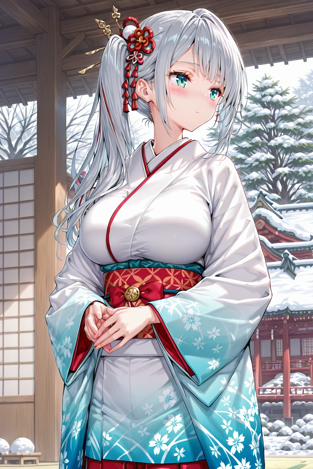 降り積もった雪