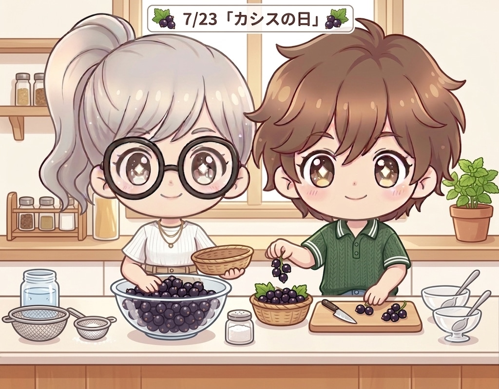 今日は「カシスの日」