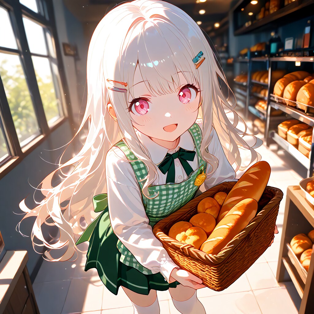 Warm Loaf Morning / 焼きたての時間 | の人気AIイラスト・グラビア