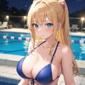 ピンクの水着ギャルちゃん 5枚目
