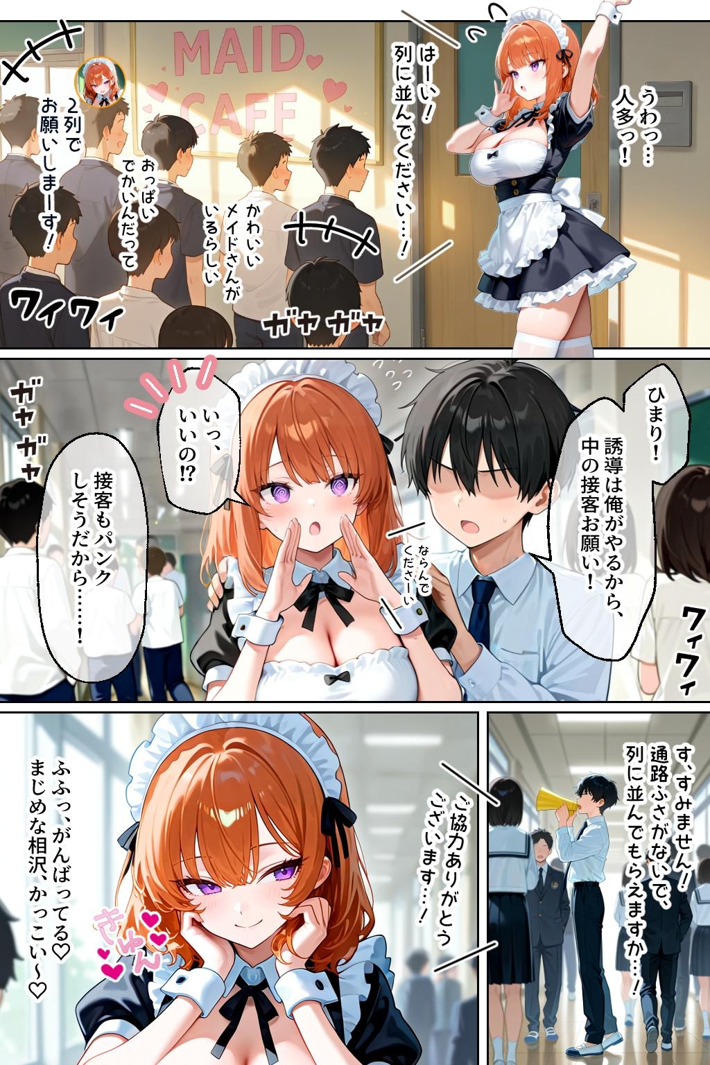 家出ギャルが彼女になったら文化祭で何度も中出しさせてくれた話2