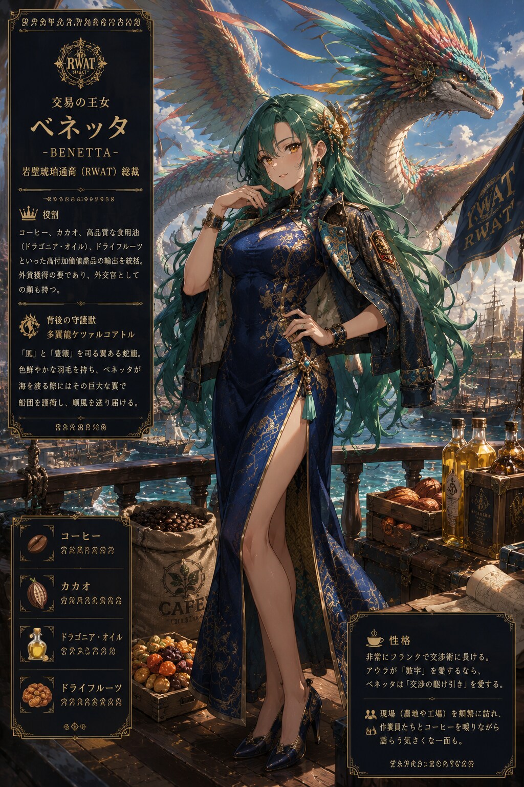 👑交易の王女「ベネッタ」