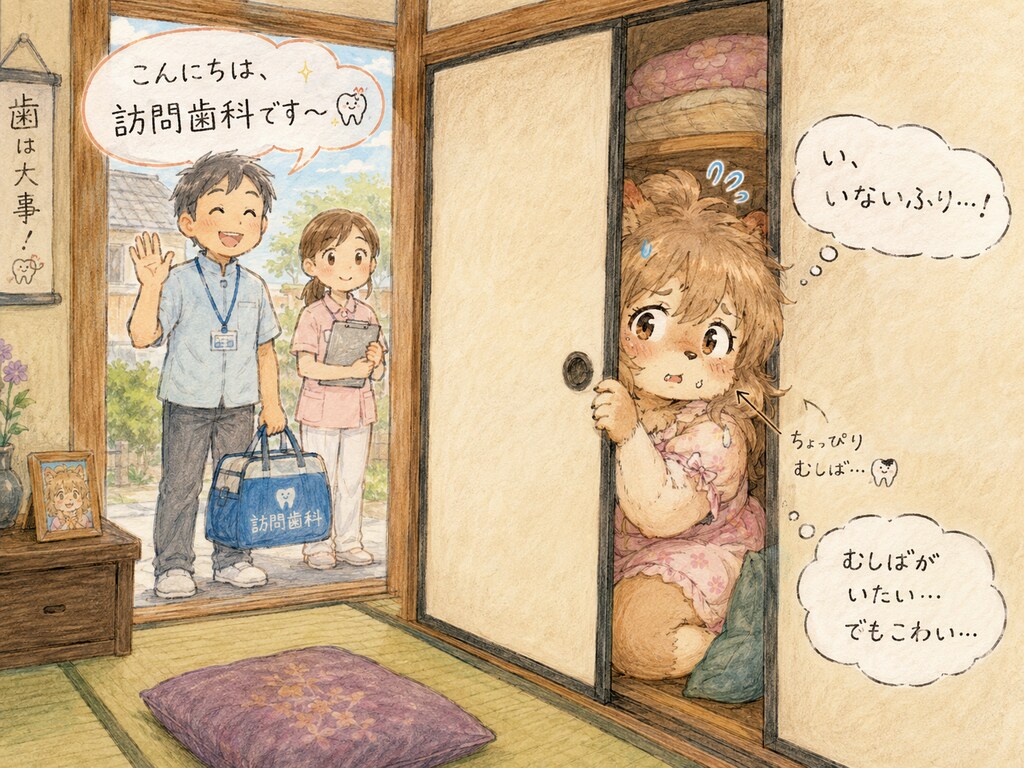 歯医者さんの訪問治療がやってきた