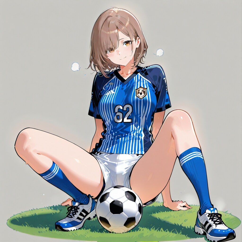 兄きっ♡自慢のシュートで、私をゴールに突き刺してよっ♡ば、バカッ！ボールの話だって！！もうちょっとカッコ良かったら、先制点を許してあげるのに……。
