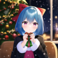 かおりちゃんと雪だるまと一日遅れのクリスマスケーキ 4枚目