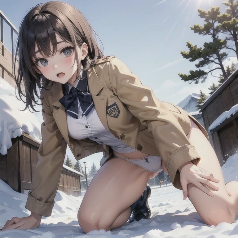 (5枚)スカート脱げて転んじゃった260503