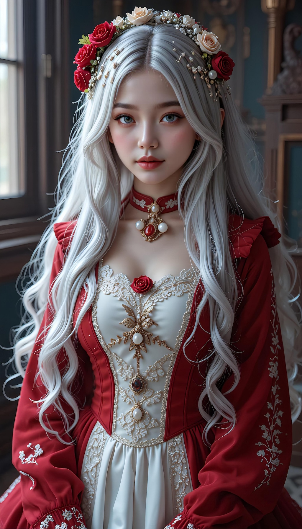 赤いフードの君