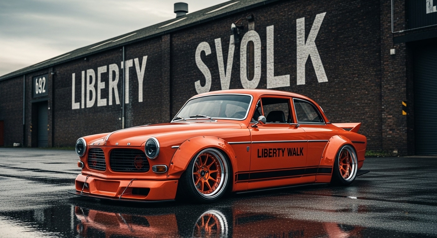 リバティーウォークボルボアマゾン | の人気AIイラスト・グラビア