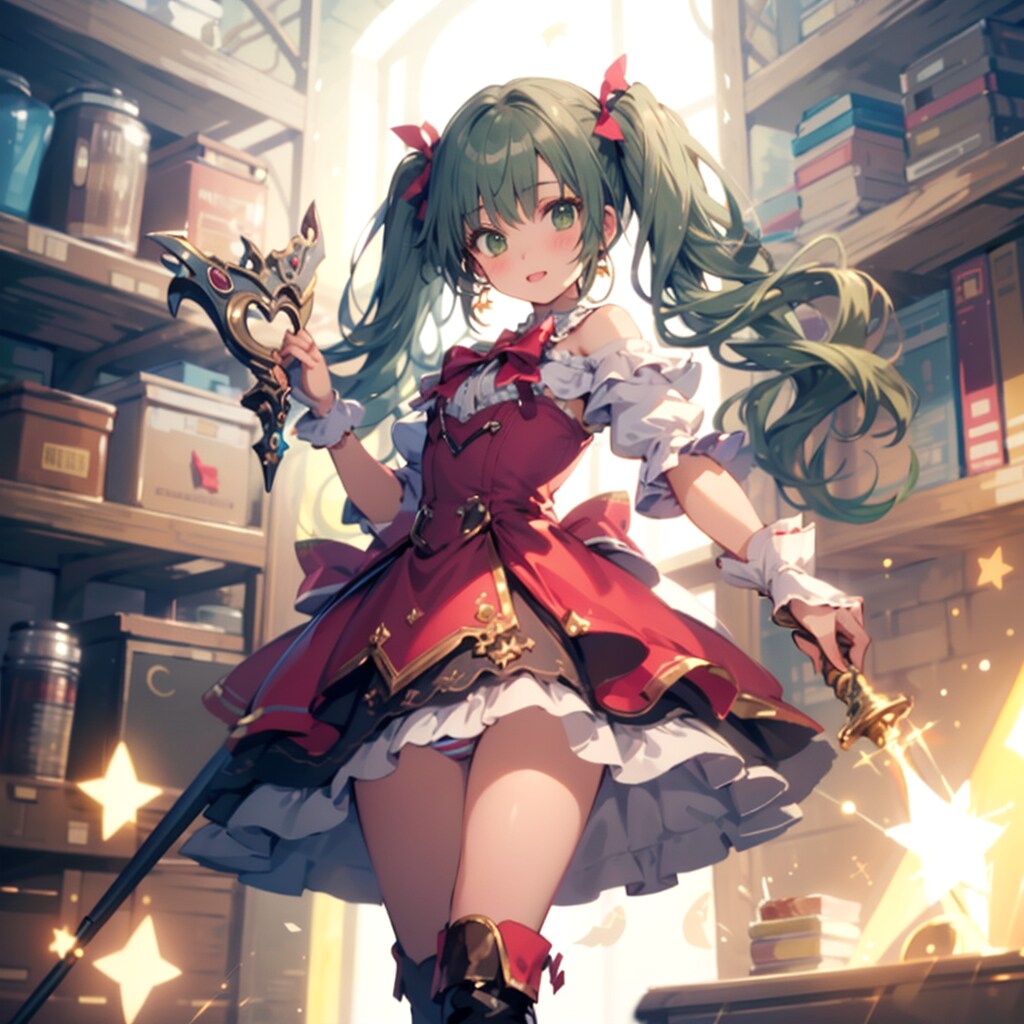 ミクさん魔法使い