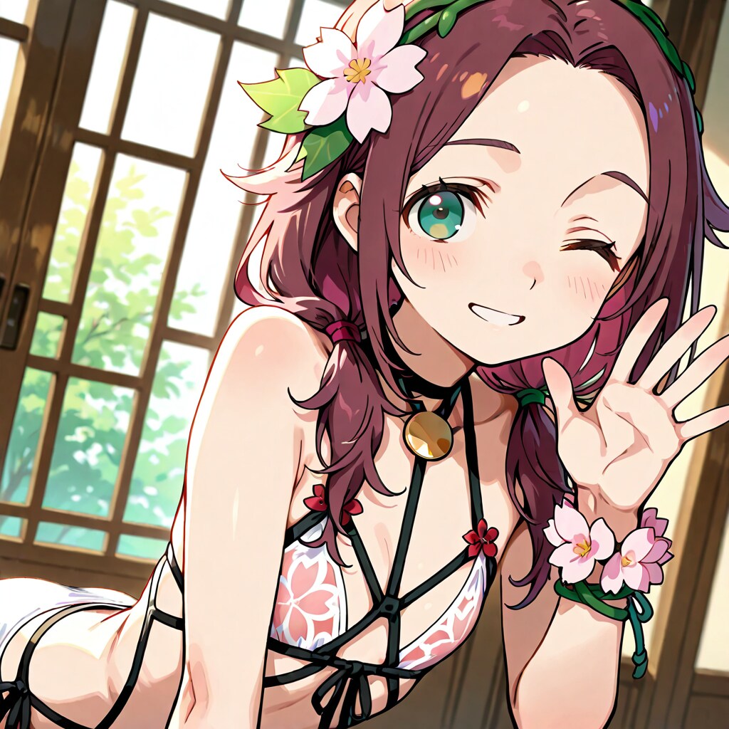 DAISYで桜のラティス②