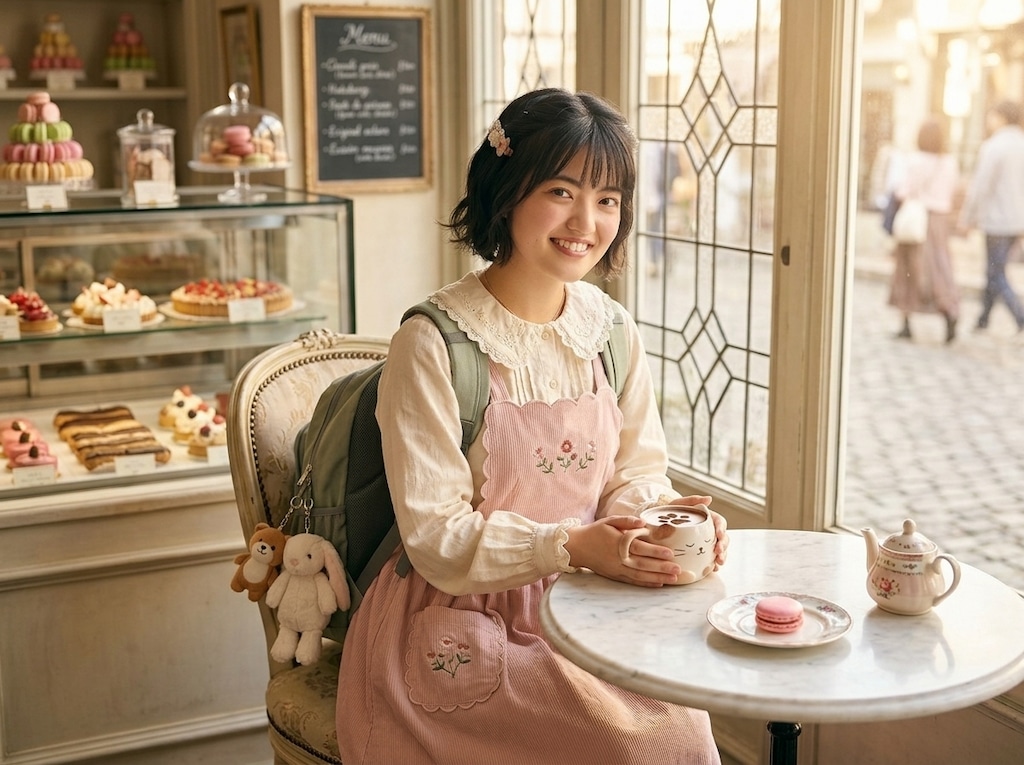 観光地のカフェ