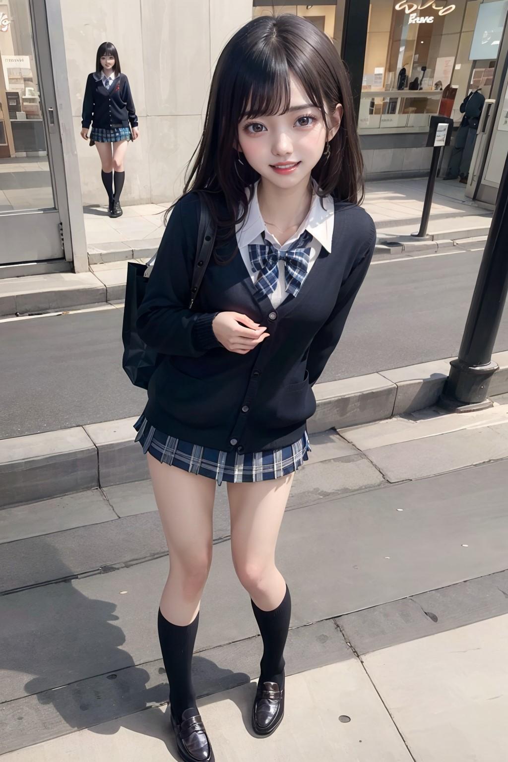街中で✨