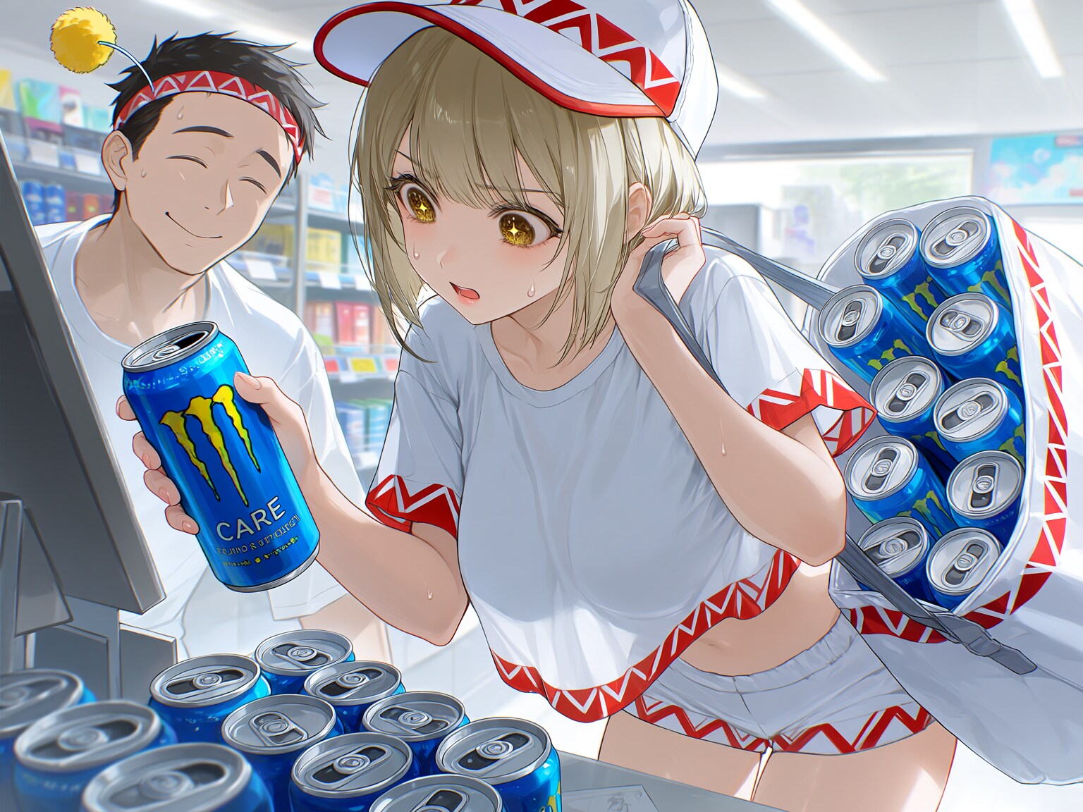 爆買いケアルドリンク | の人気AIイラスト・グラビア