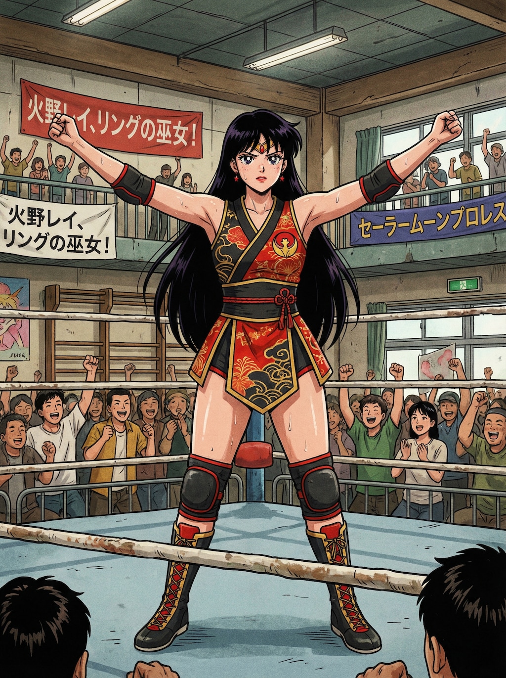 泣き虫レスラーらんま！2期第十五話