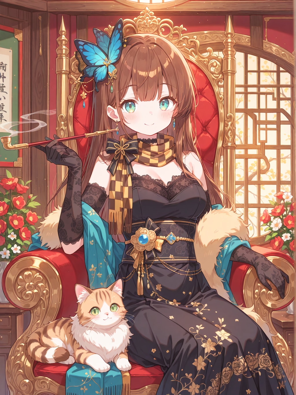 高貴な和ゴシックお嬢様