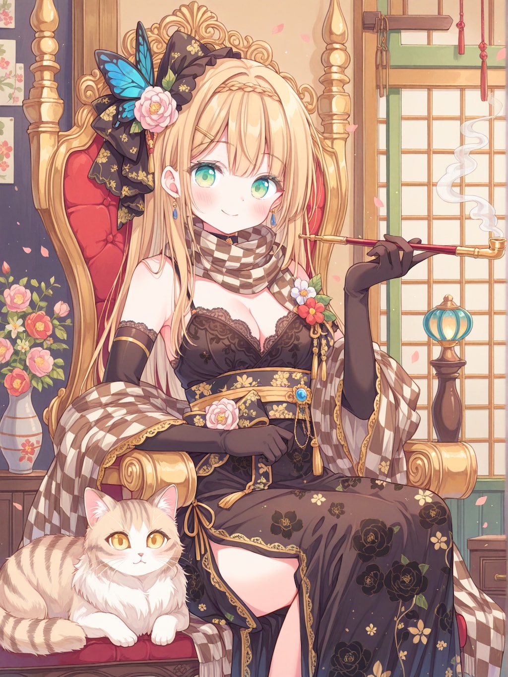 高貴な和ゴシックお嬢様