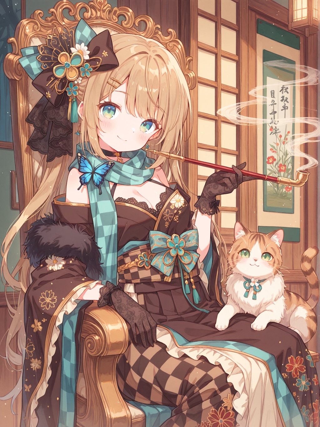 高貴な和ゴシックお嬢様