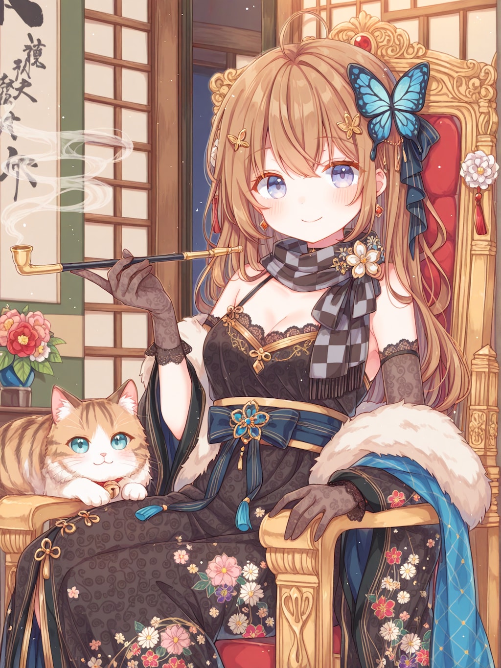 高貴な和ゴシックお嬢様