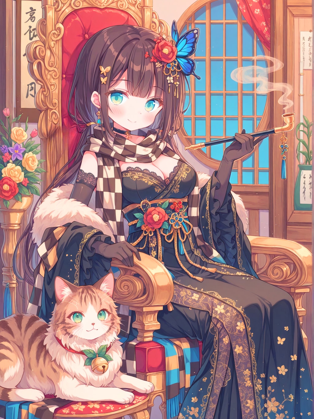 高貴な和ゴシックお嬢様