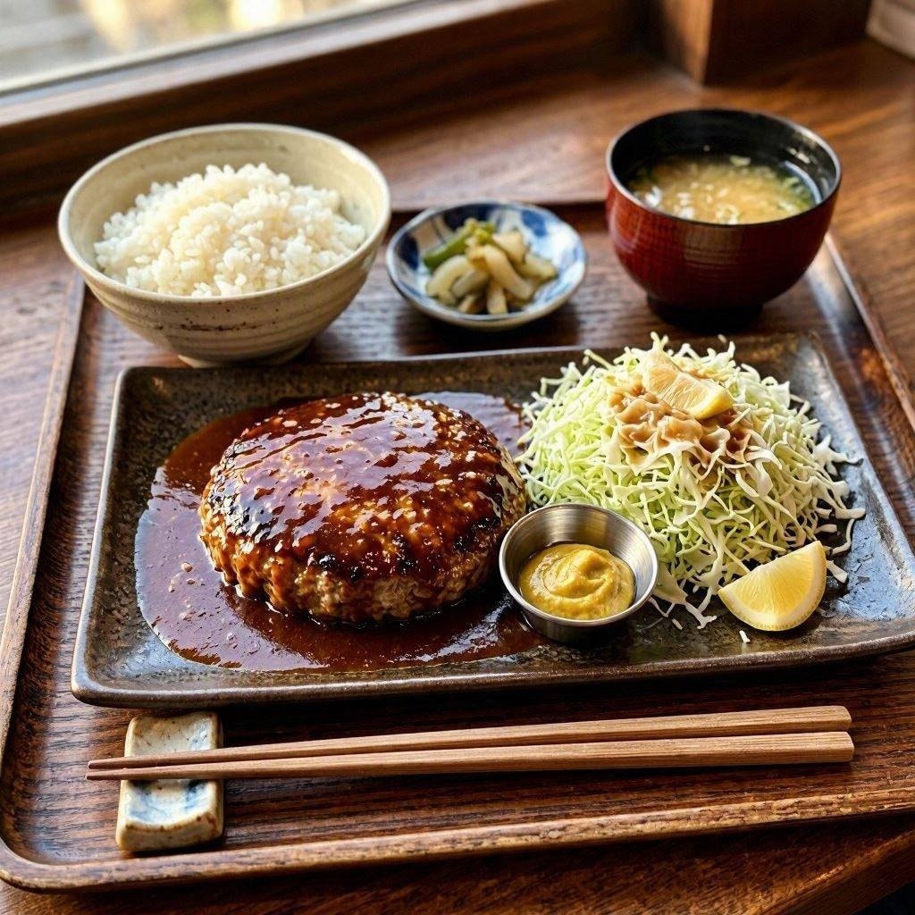 ハンバーグ定食