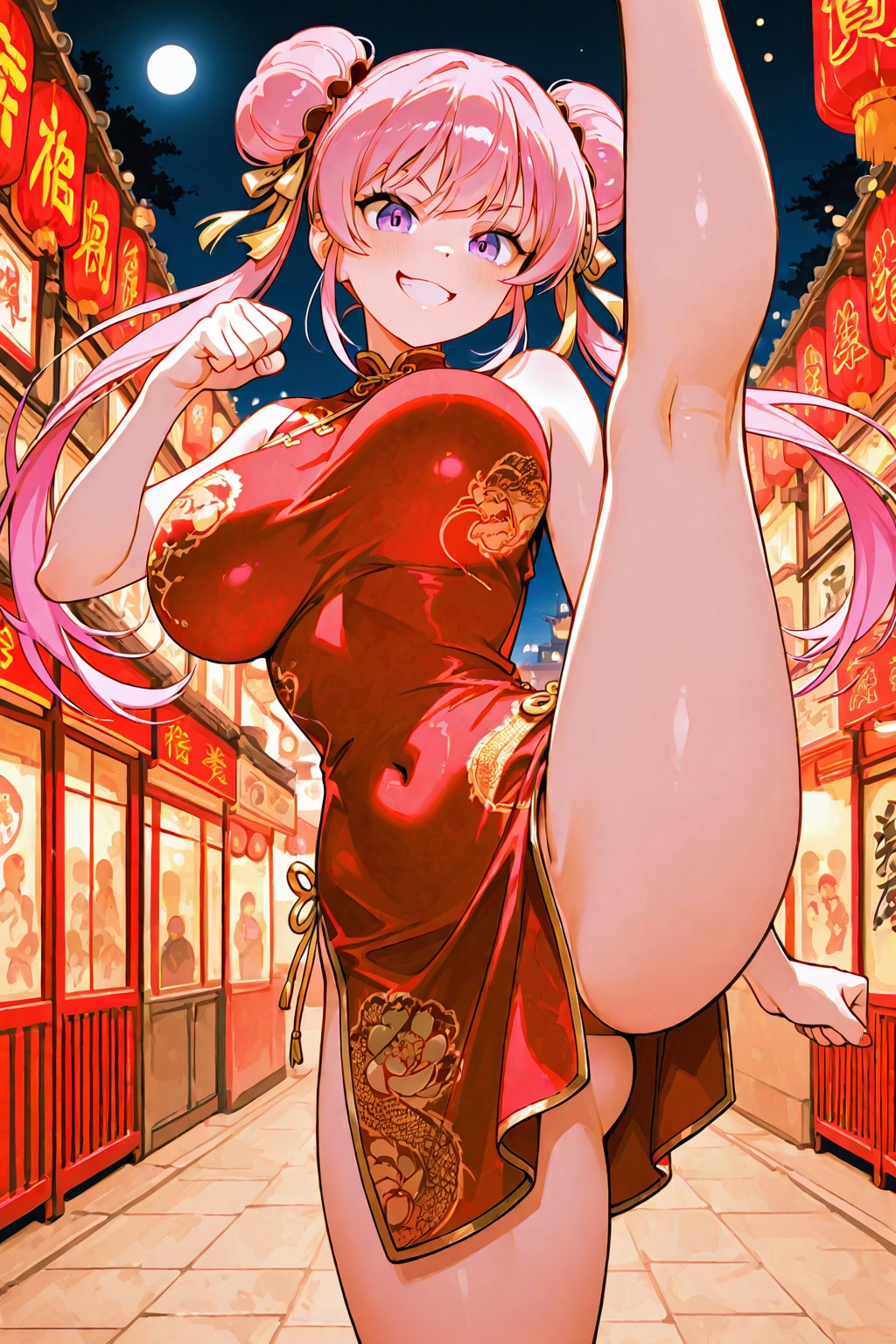 チャイナ格闘少女