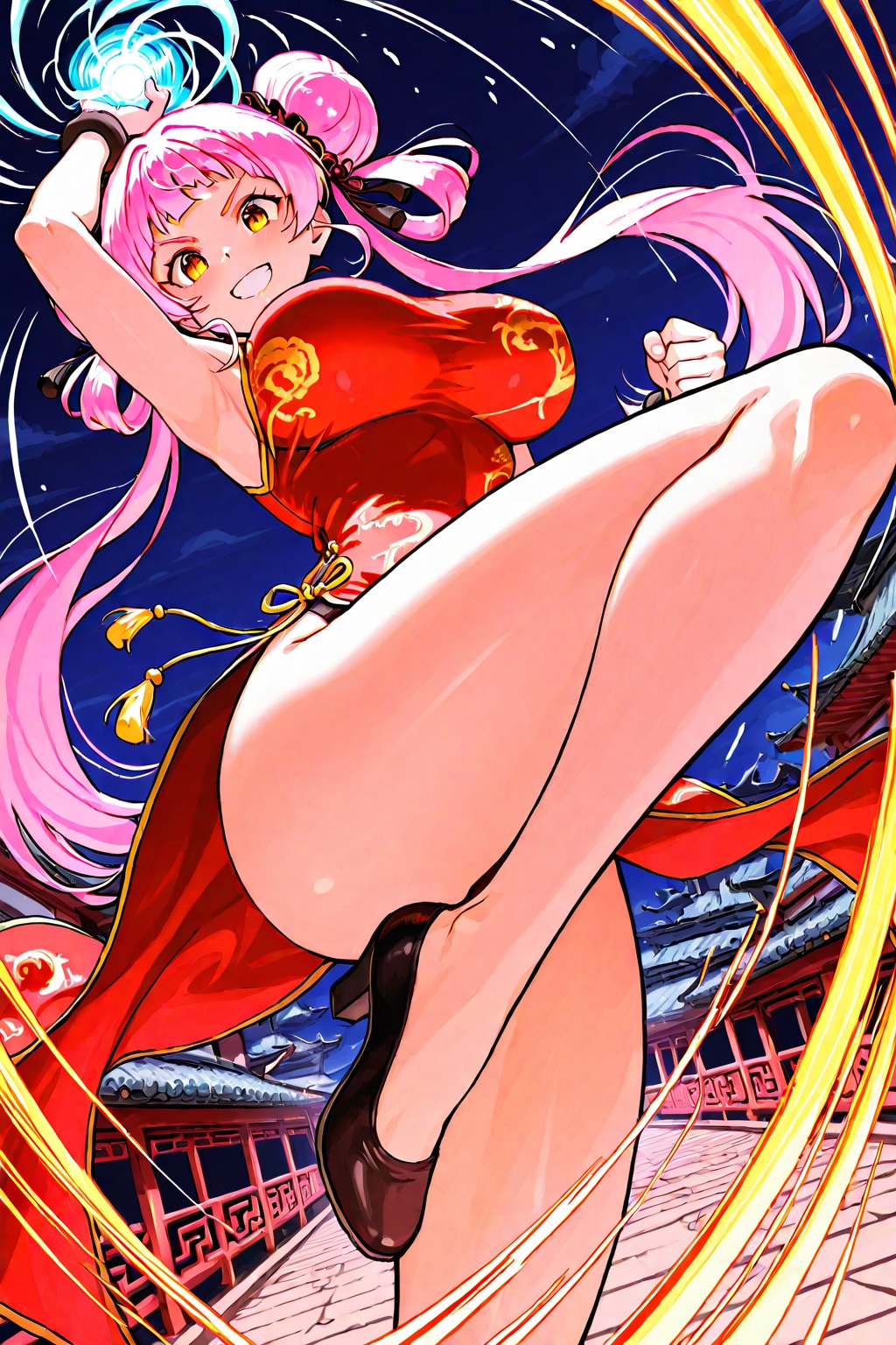 チャイナ格闘少女