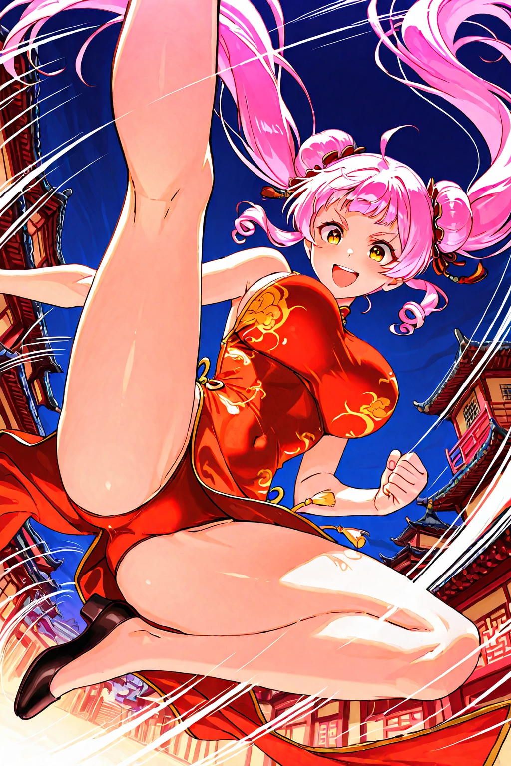 チャイナ格闘少女