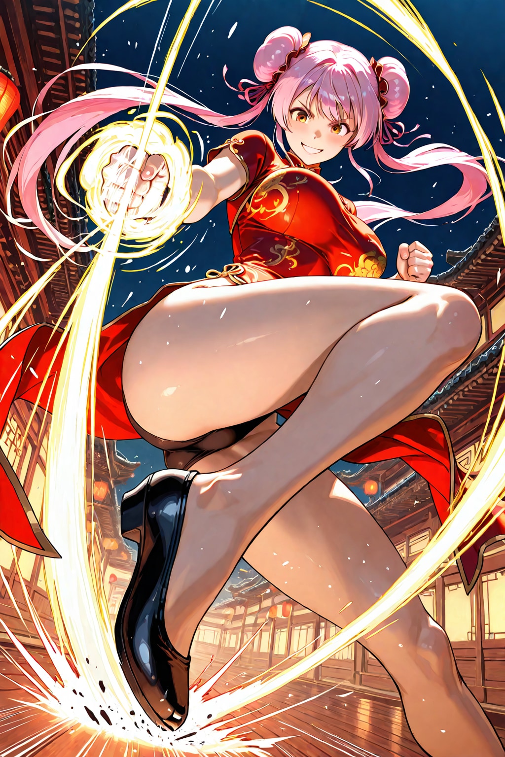 チャイナ格闘少女