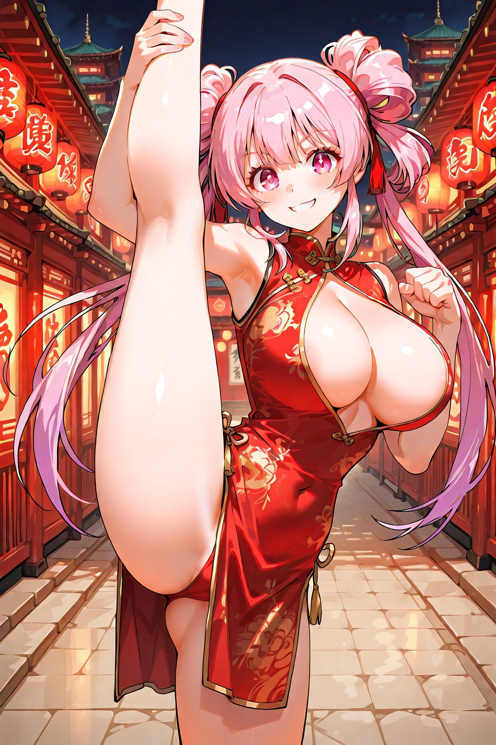 チャイナ格闘少女