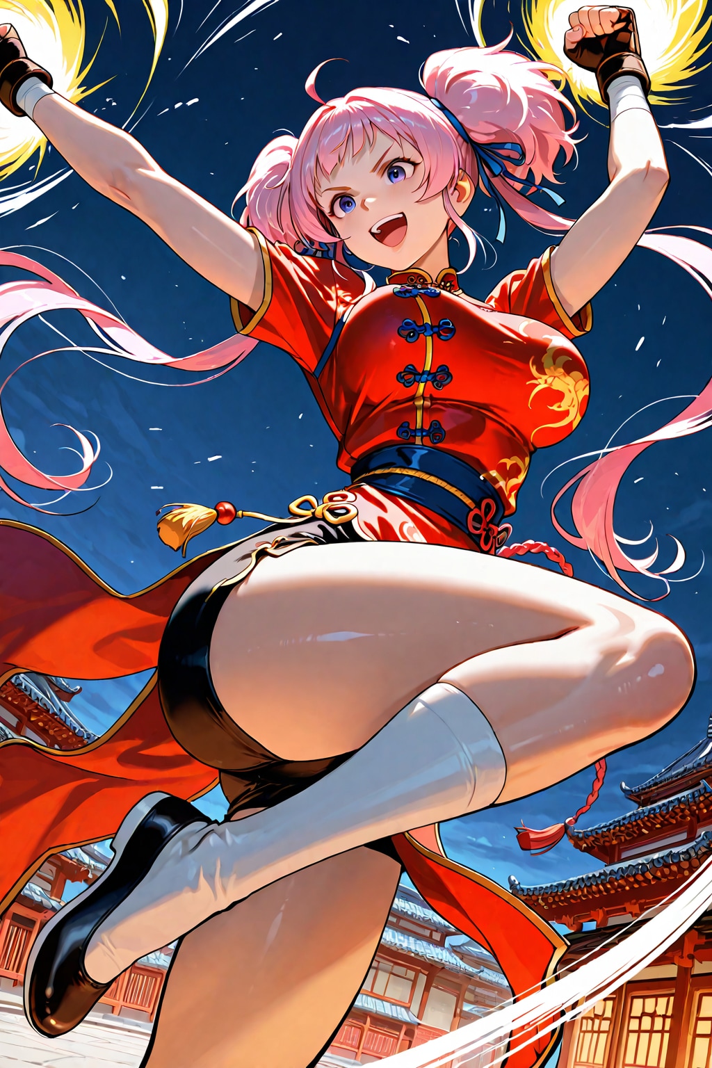 チャイナ格闘少女