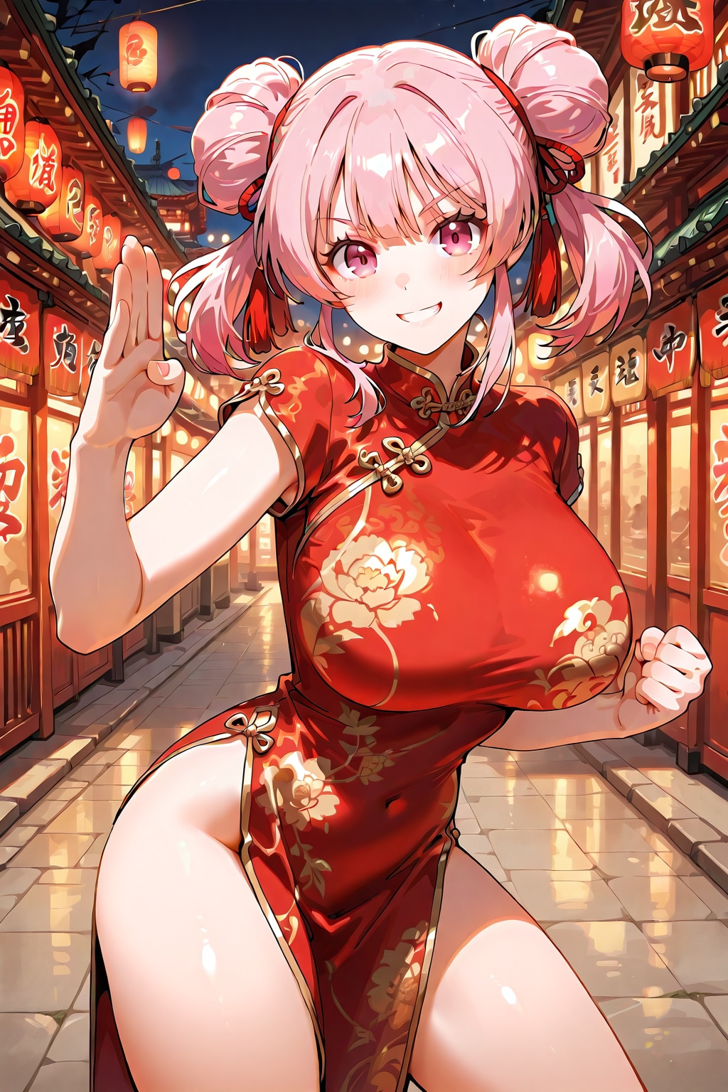 チャイナ格闘少女