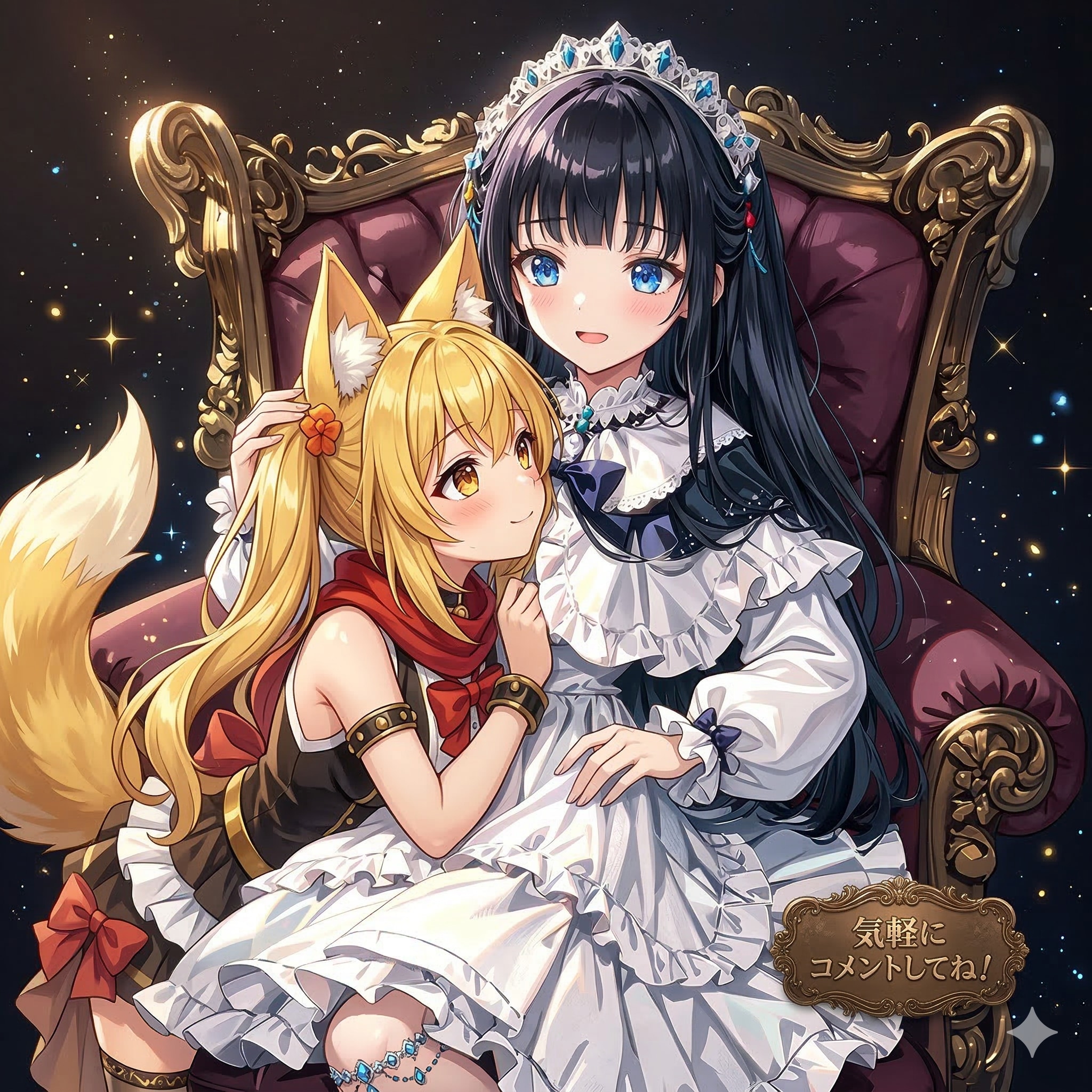 dorahapperさんの純白姫さまに懐く | の人気AIイラスト・グラビア