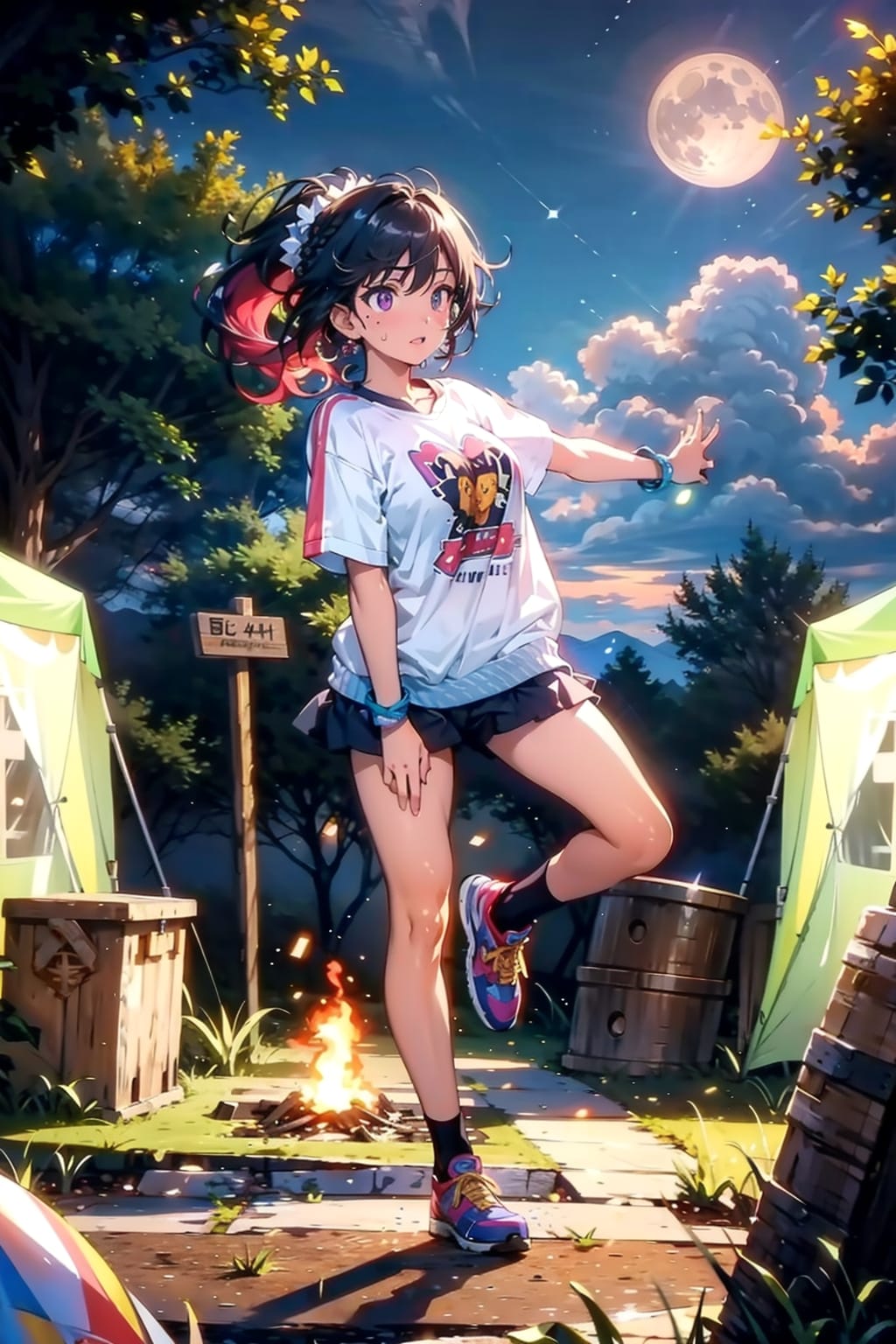 月夜の案山子 | の人気AIイラスト・グラビア