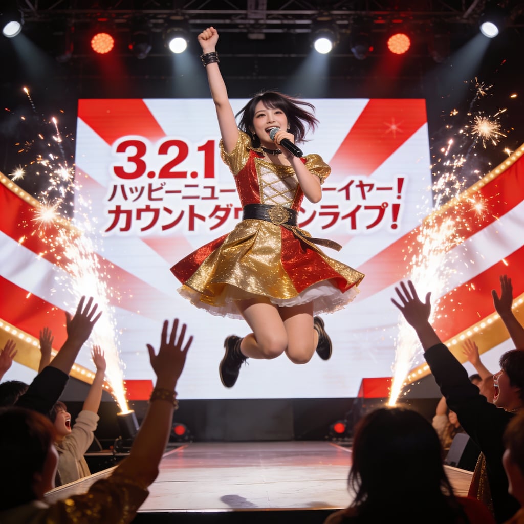 3.2.1ハッピ―ニューイヤーカウントダウンライブ！