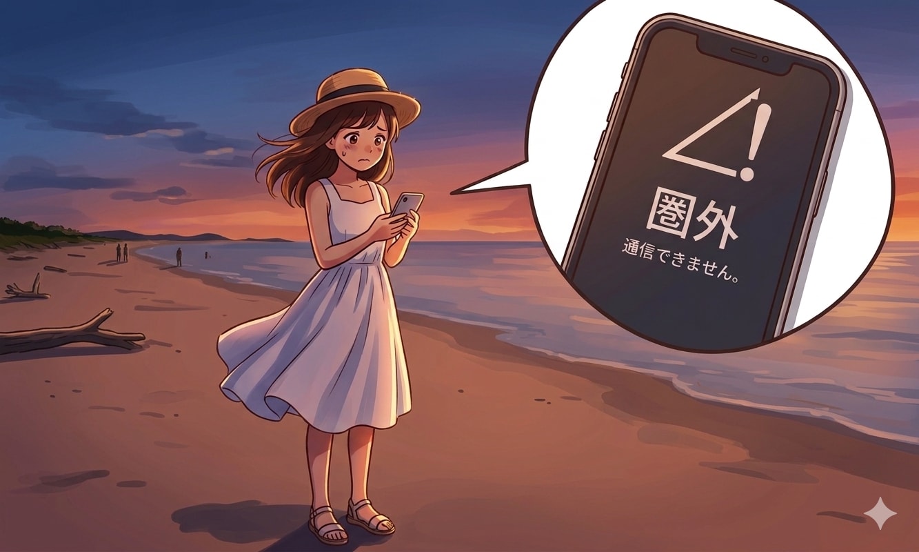 ワイモバイルin九十九里浜 | の人気AIイラスト・グラビア