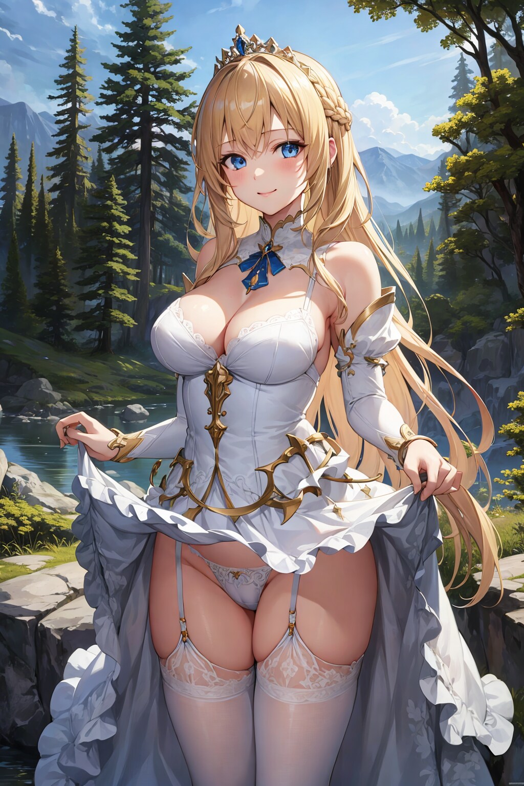 今日のパンツ0728 避暑地の姫様