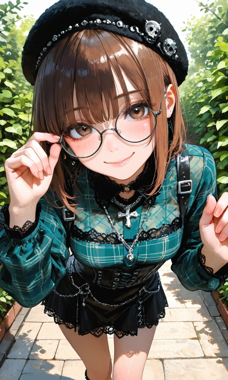 覗き込むメガネさん | の人気AIイラスト・グラビア