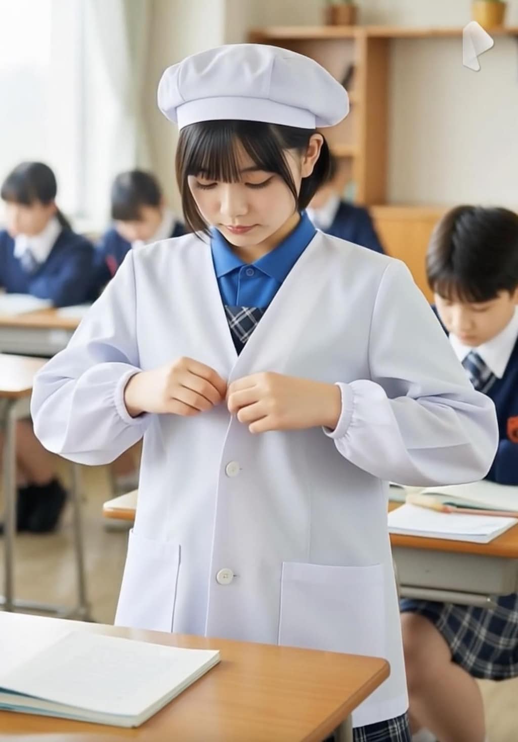 給食当番（養殖3）