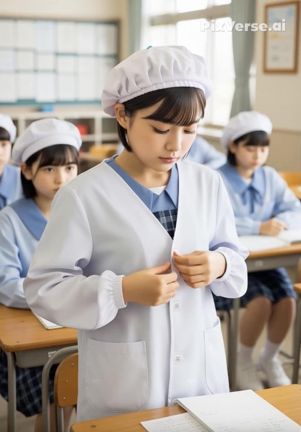 給食当番（養殖3）