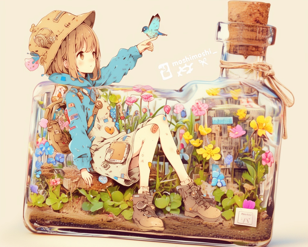 閉じ込めた春と、青い鳥