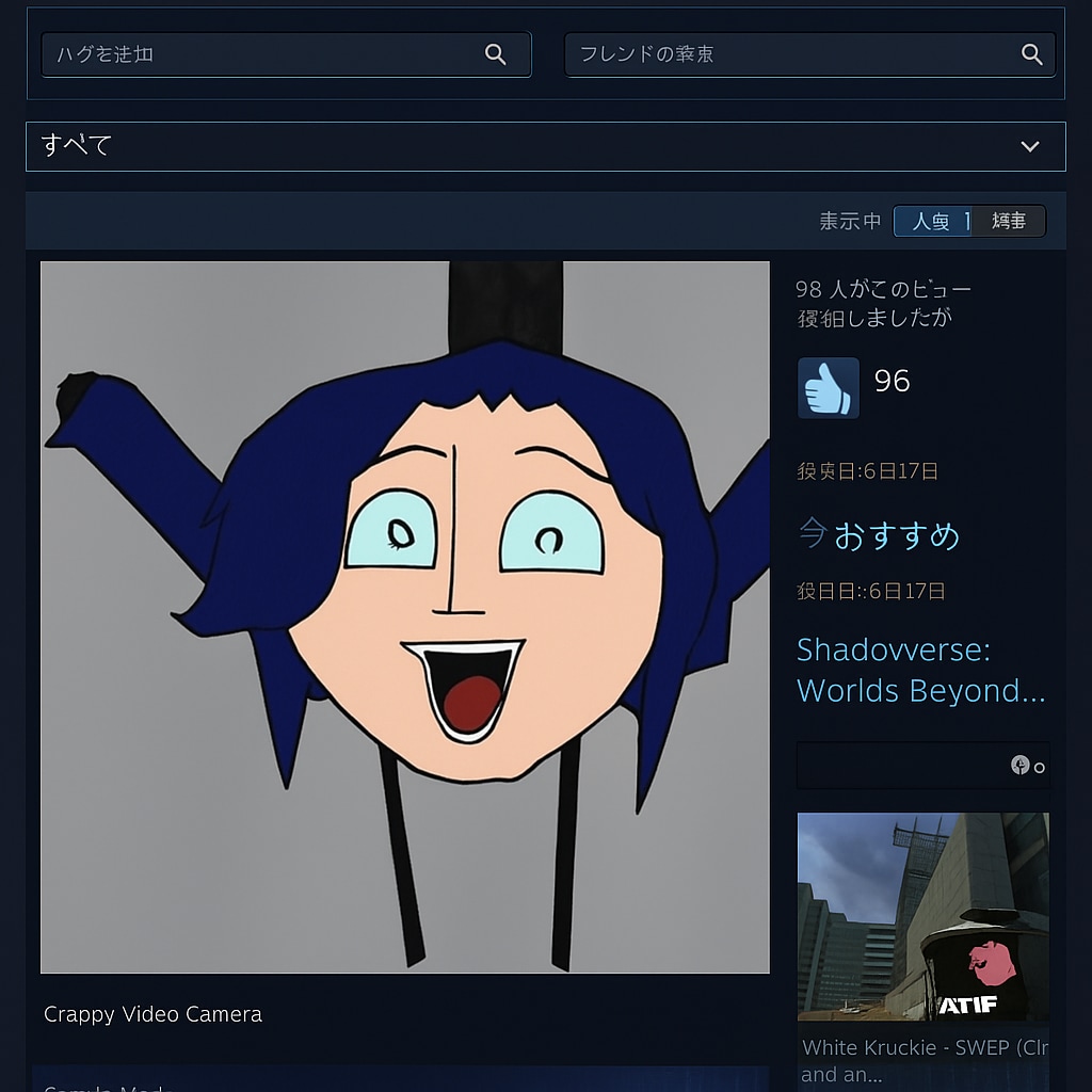 Steamコミュニティに転がっていそう