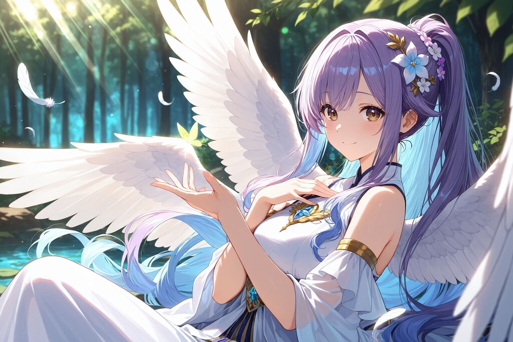 天使さん頑張ります