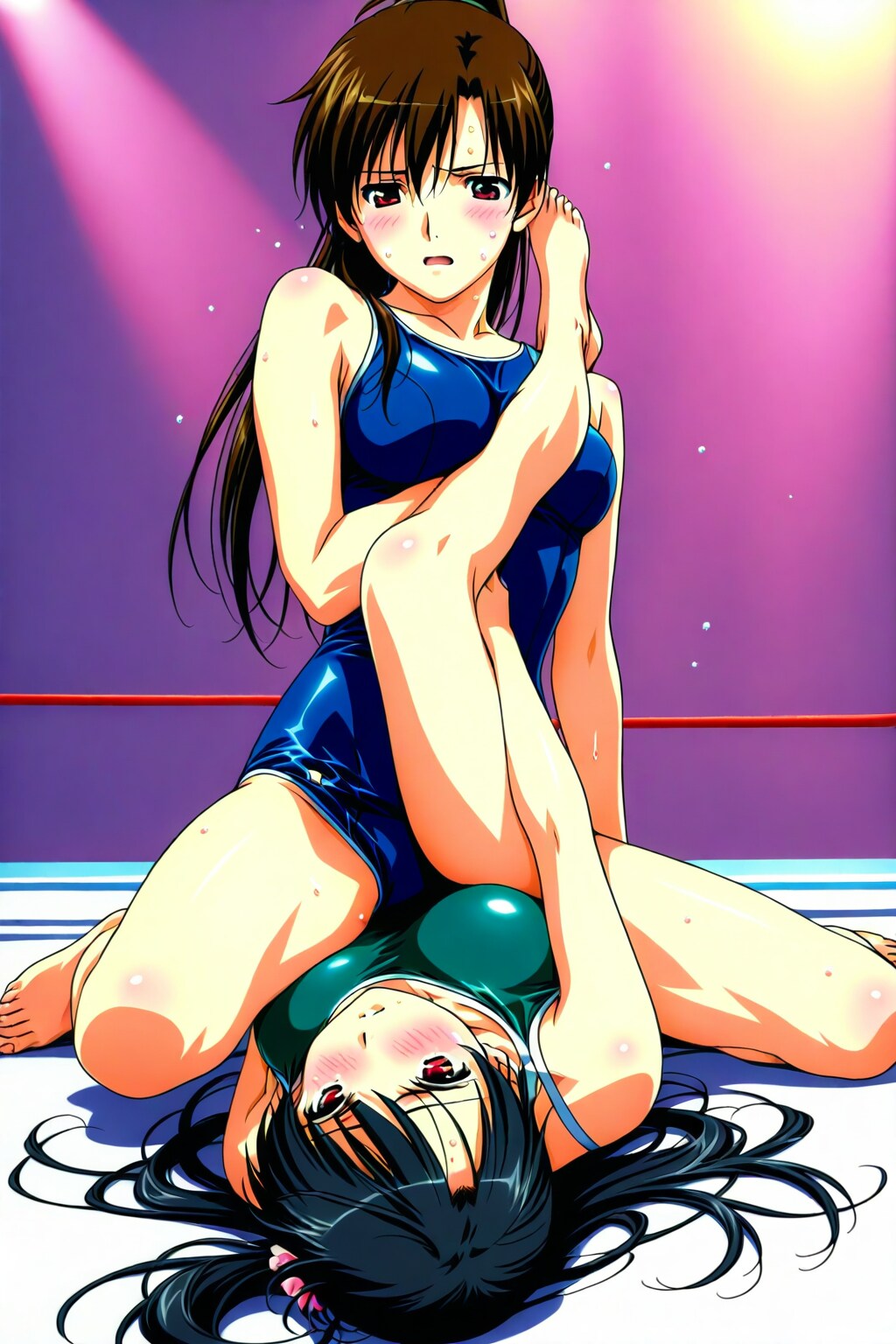 スク水レスリング！2