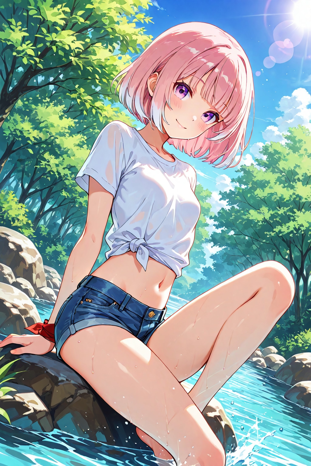 ロゼ（川遊び）