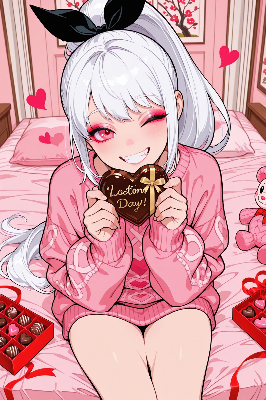 チョコと白髪ちゃん