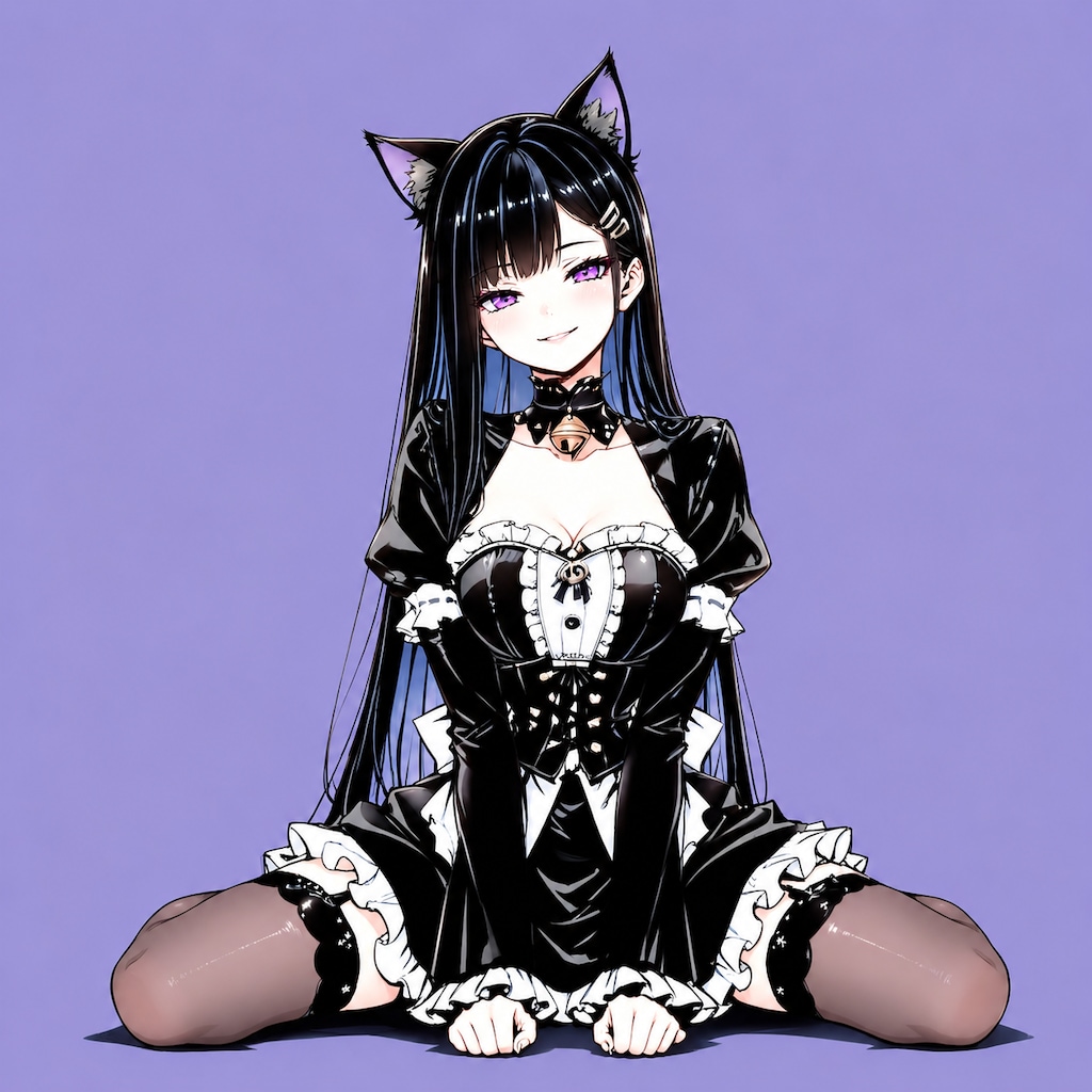 黒ねこ