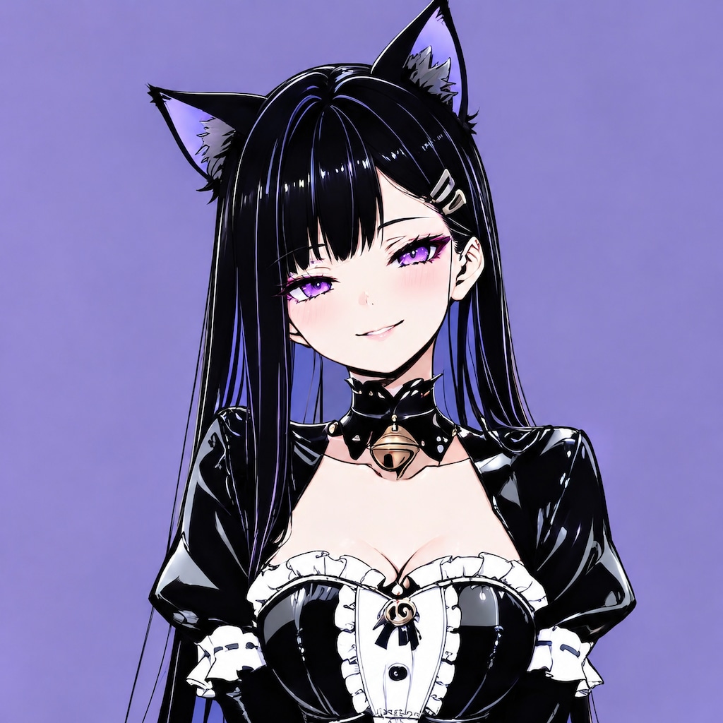 黒ねこ
