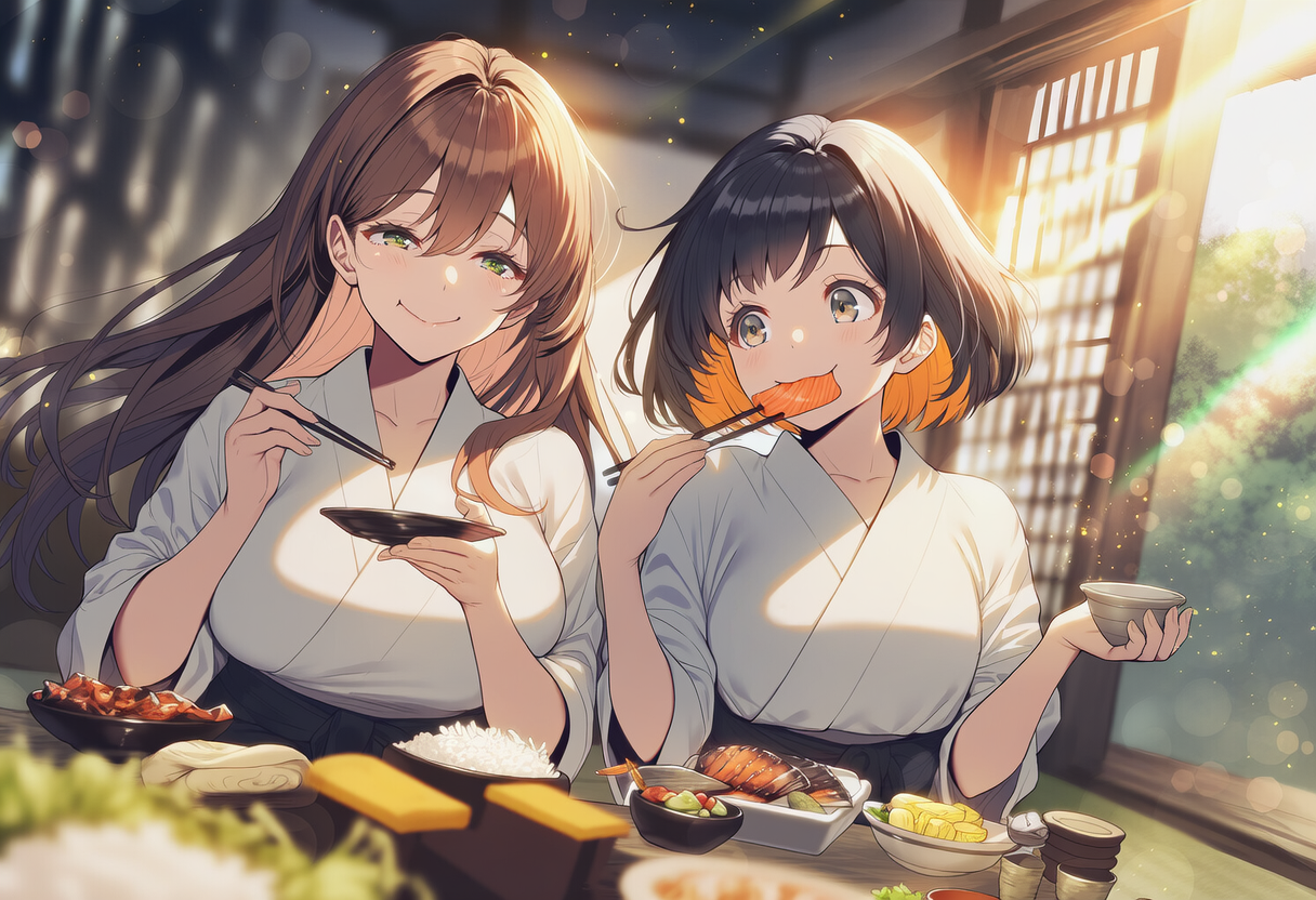 朝ごはん！ | の人気AIイラスト・グラビア