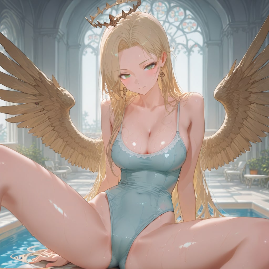 ワンピース水着王女さま