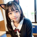 猫耳JK 8枚目